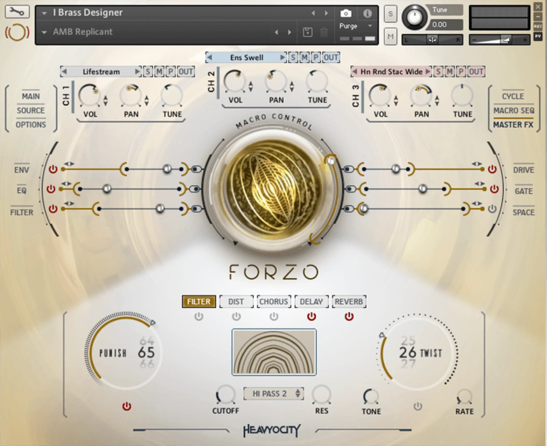 Heavyocity FORZO 现代铜管