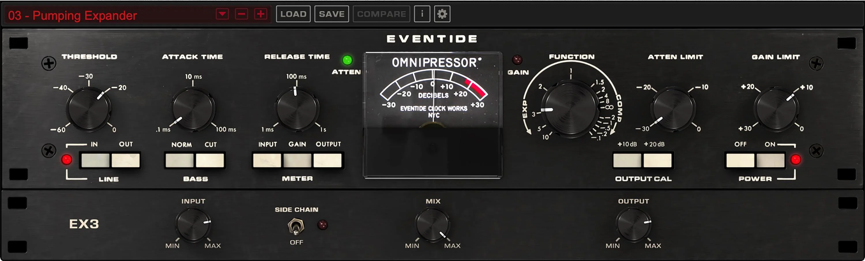 Eventide Omnipressor 压缩器/限制器插件 - 教育版