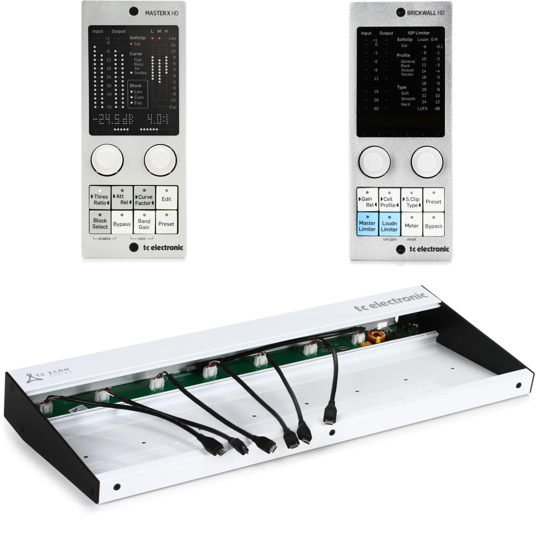 TC Electronic ICON 停靠站及动态与母带处理插件控制器