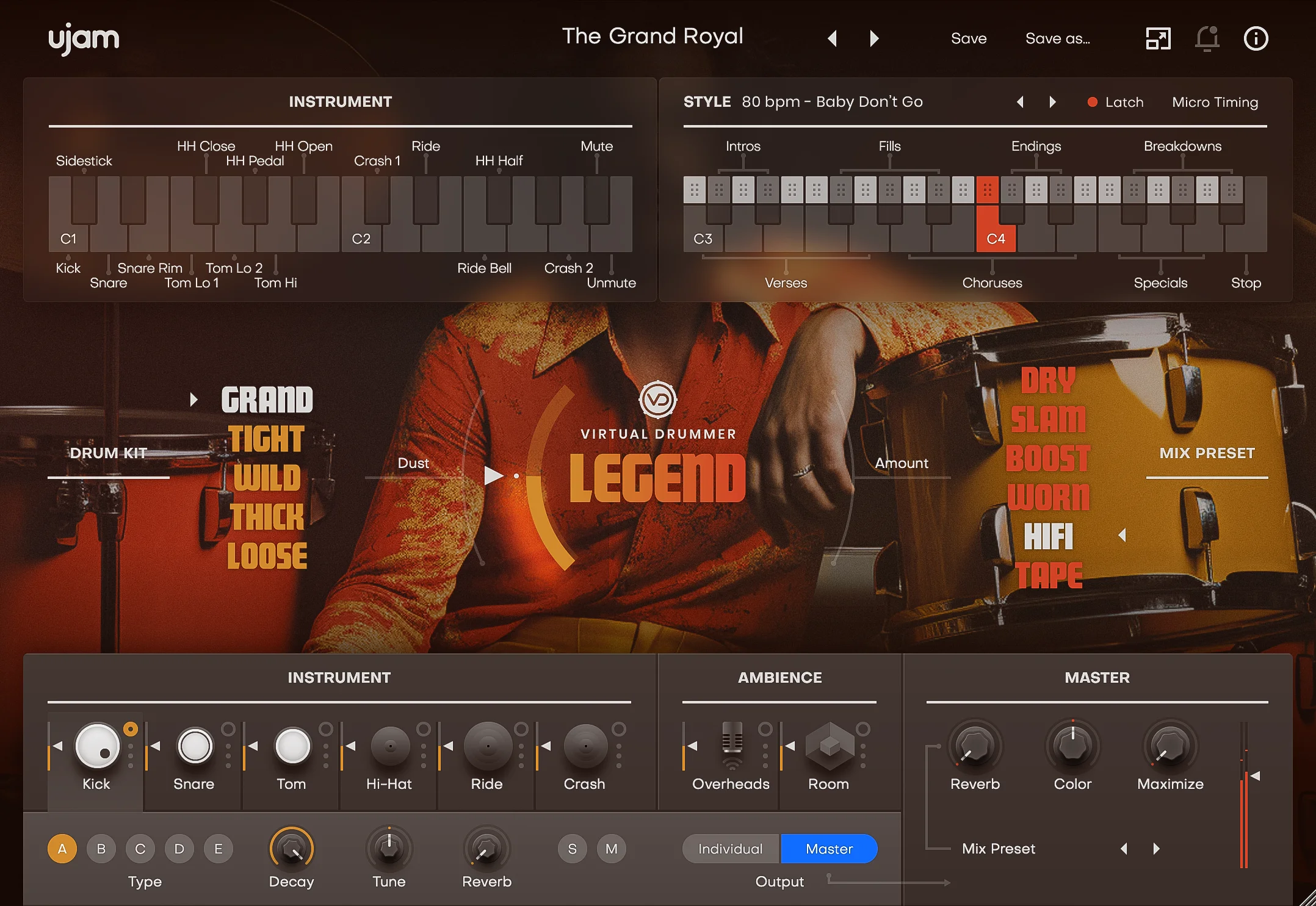 UJAM Virtual Drummer Legend 软件