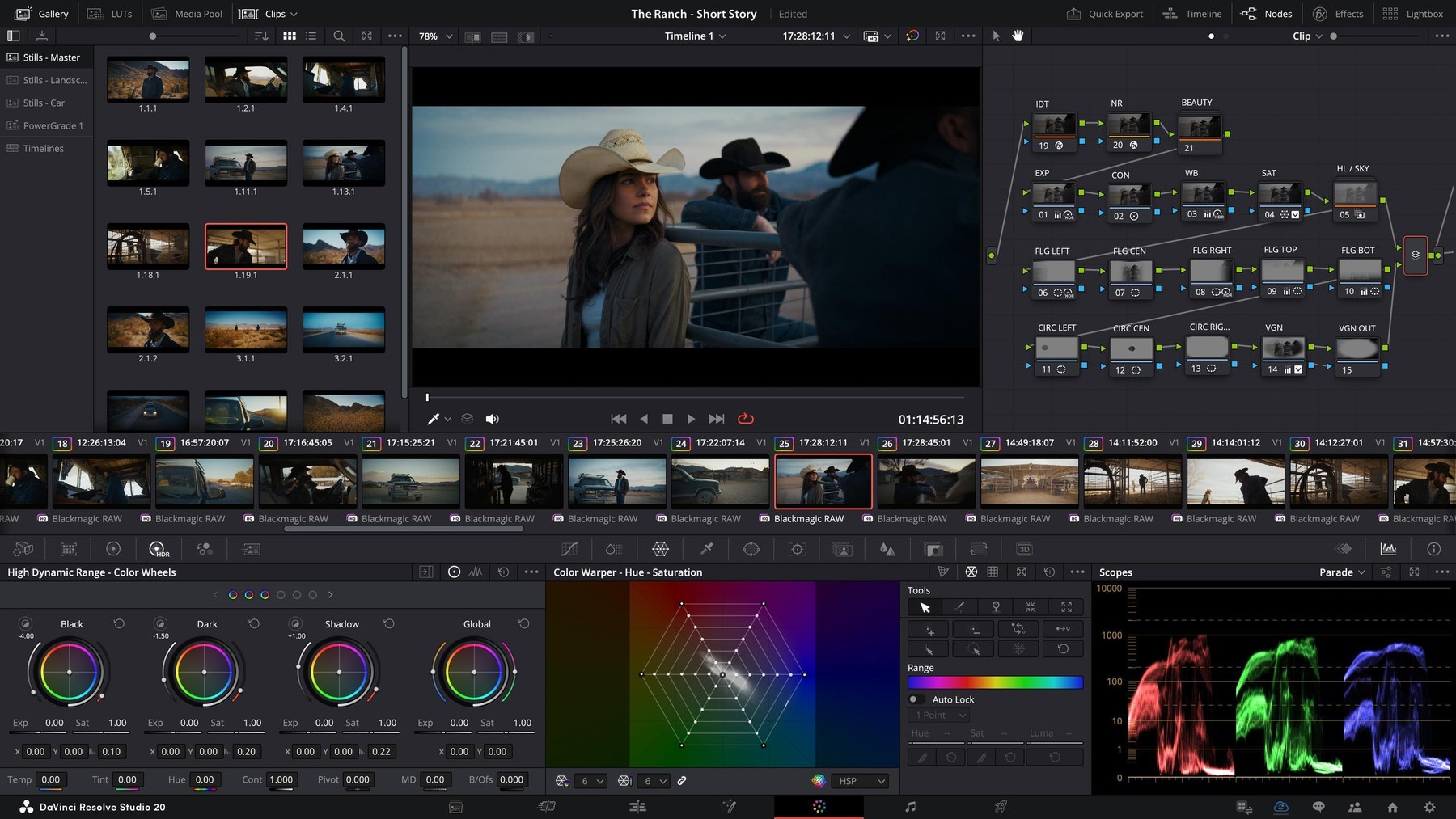 Blackmagic Design DaVinci Resolve Studio 调色与视频后期制作套件（下载版）