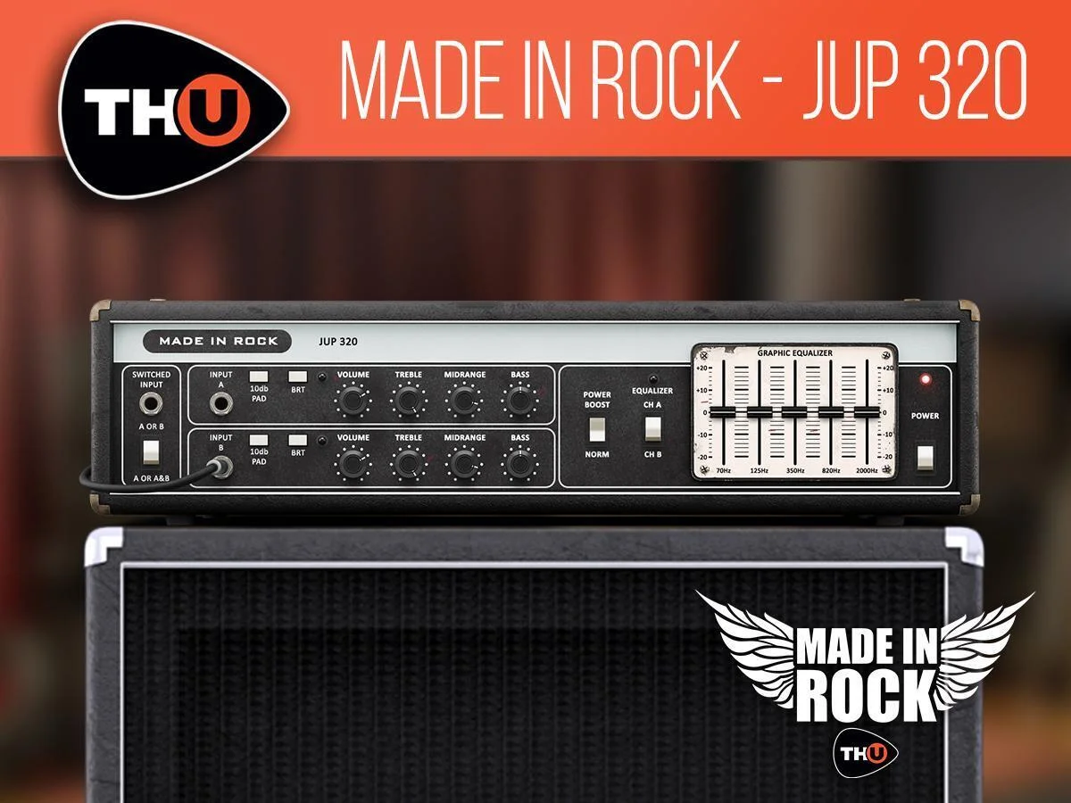 Overloud TH-U Made In Rock - JUP 320 贝斯音箱软件