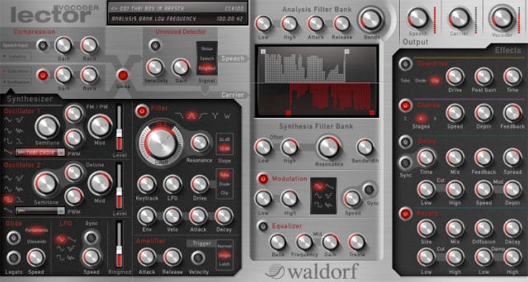 Waldorf Lector 声码器插件