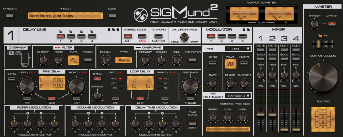 D16 Group Sigmund 2 延迟插件