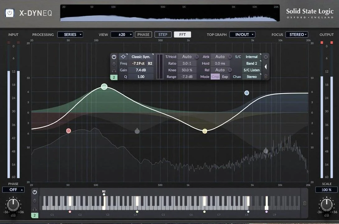 Solid State Logic X-DynEQ 动态均衡器插件