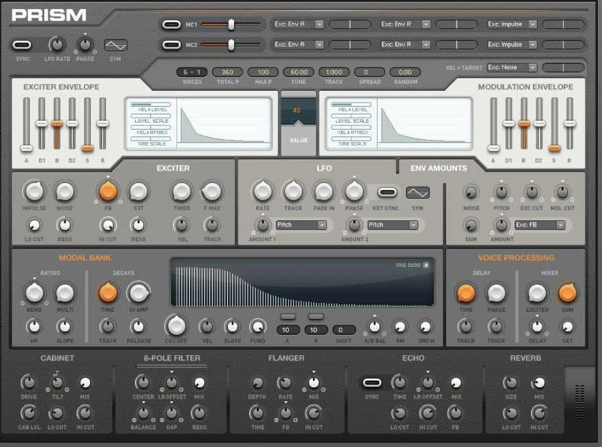 Native Instruments Reaktor Prism 模态合成与效果器插件