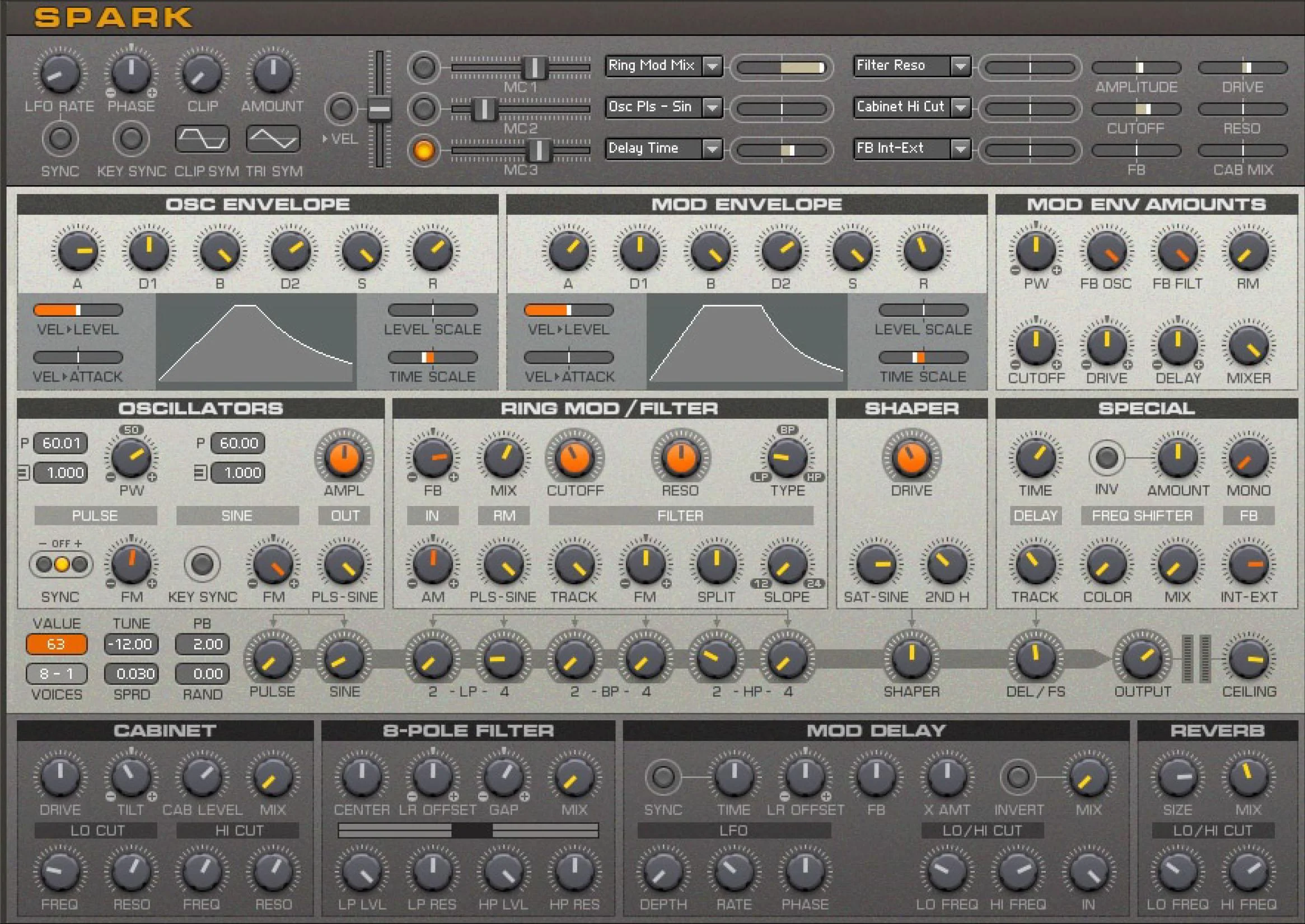 Native Instruments Reaktor Spark 合成器插件