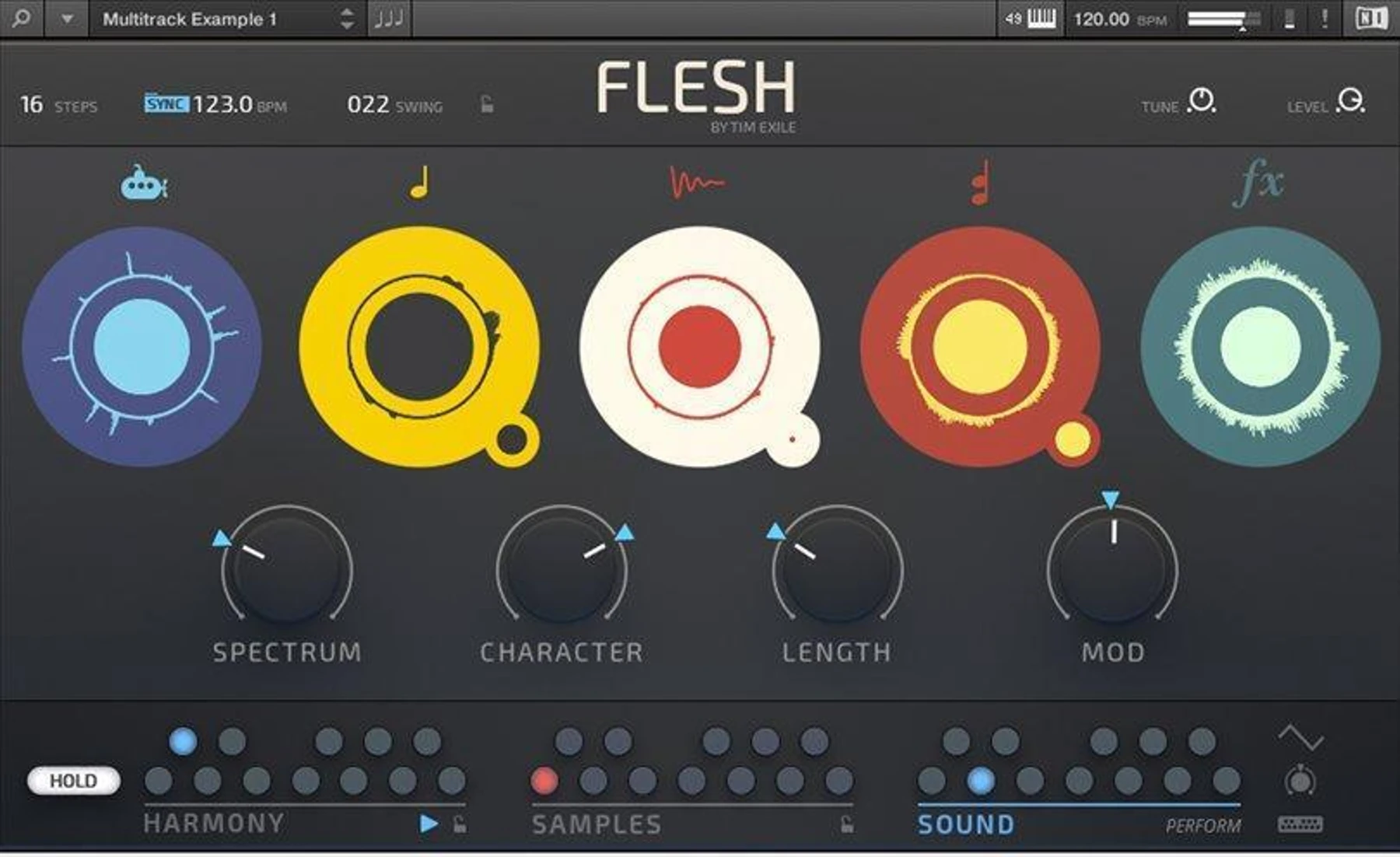 Native Instruments Flesh 合成器插件