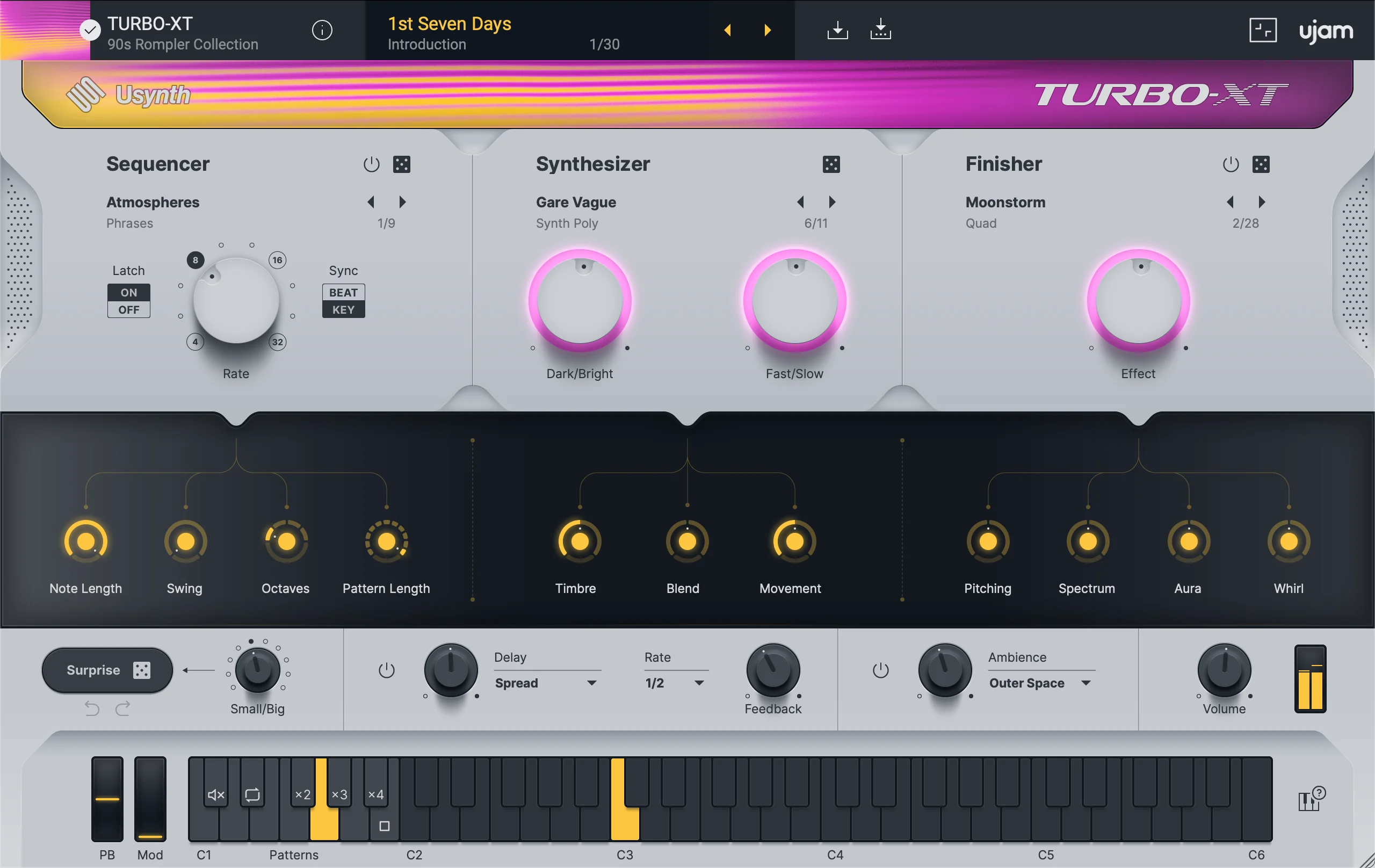 UJAM Usynth Turbo-XT 软件合成器
