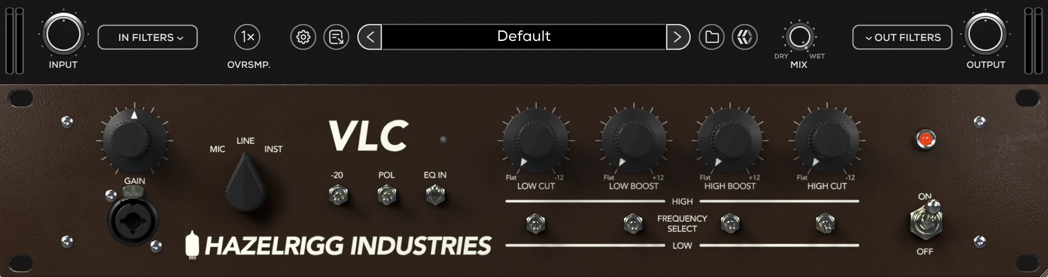 MixWave Hazelrigg VLC 电子管前级放大器插件