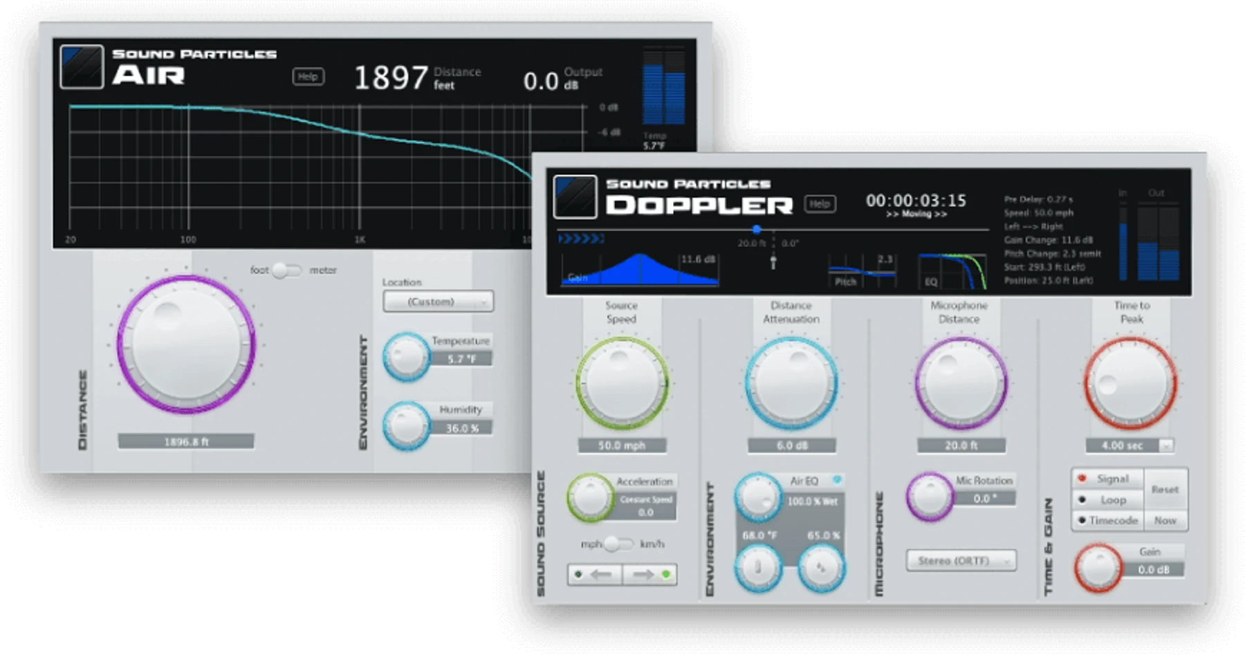 Sound Particles Doppler + Air 插件套装