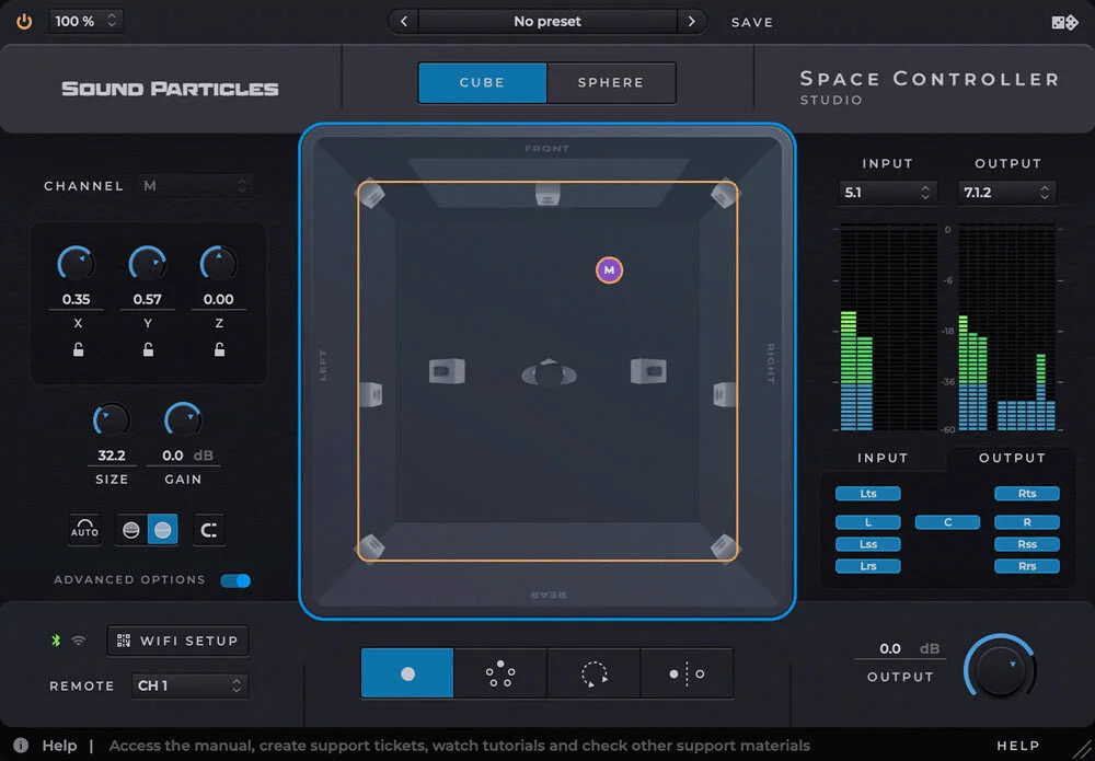 Sound Particles Space Controller Studio 插件