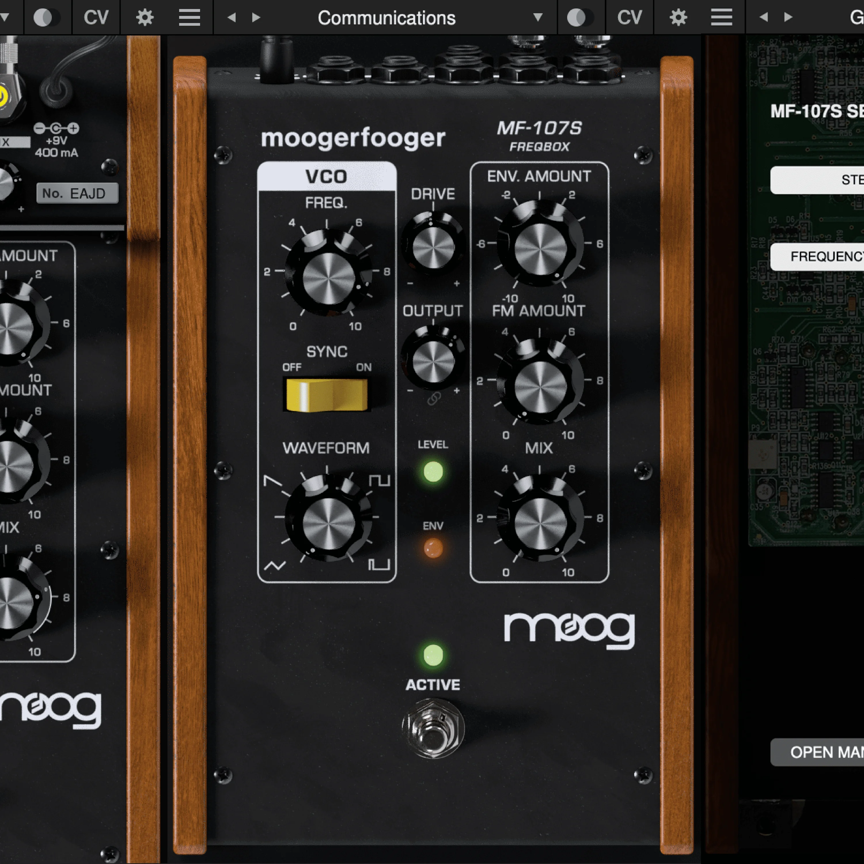 Moog MF-107S Freqbox 插件