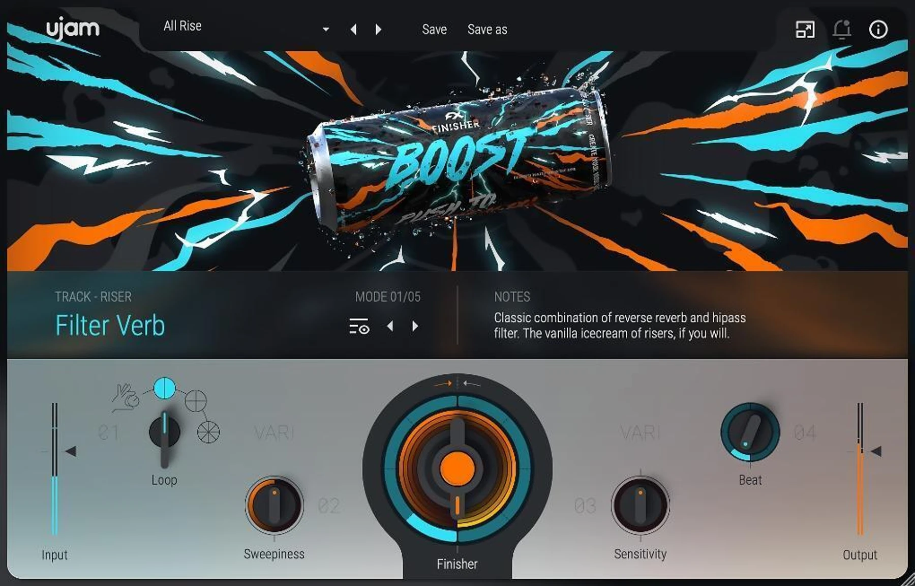 UJAM Finisher Boost 多效果器插件