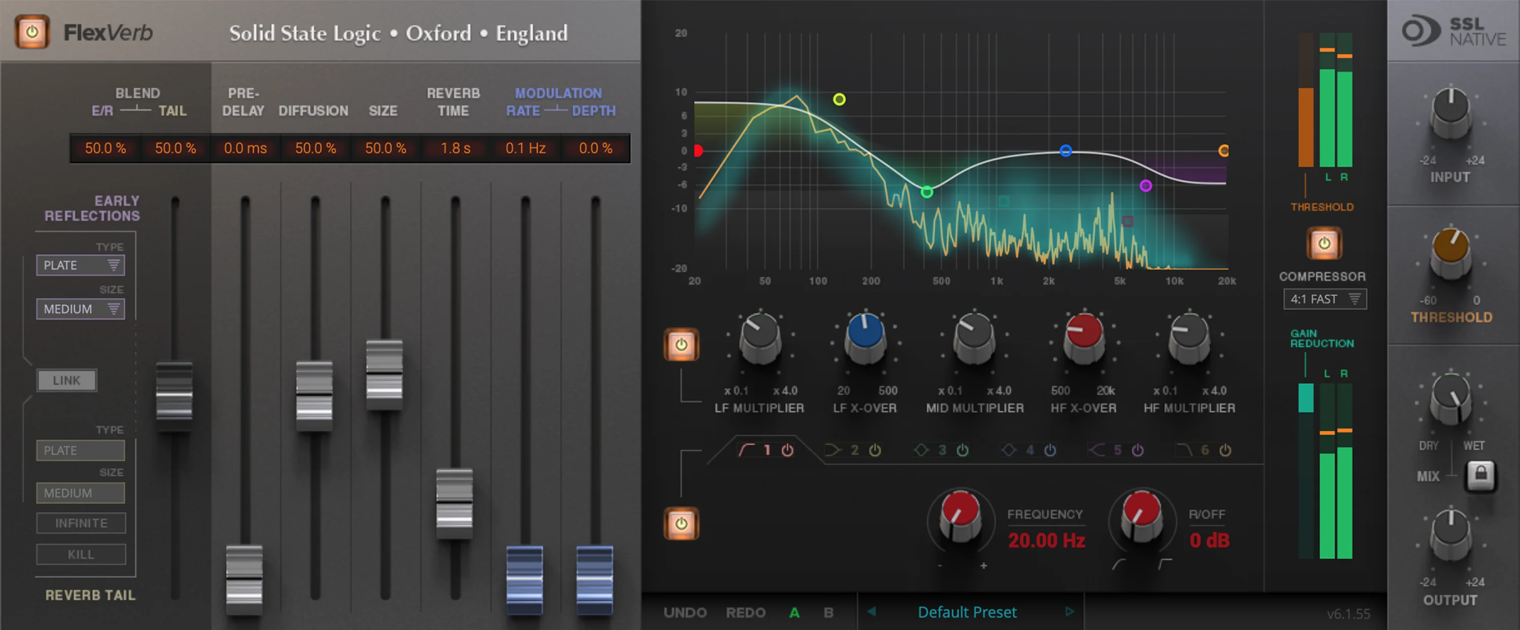 Solid State Logic FlexVerb 混响插件