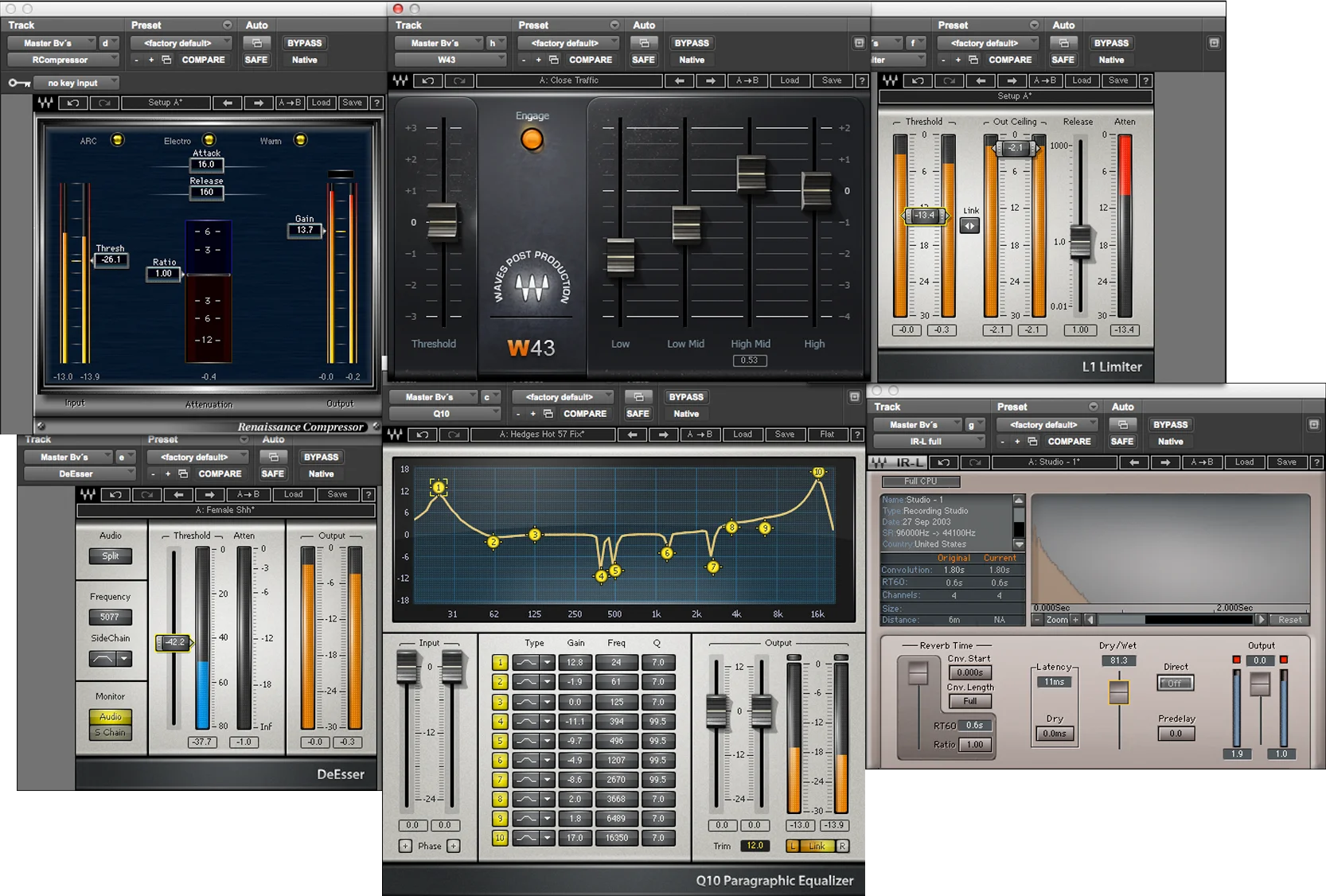 Waves Video Sound Suite 视频声音套件插件套装