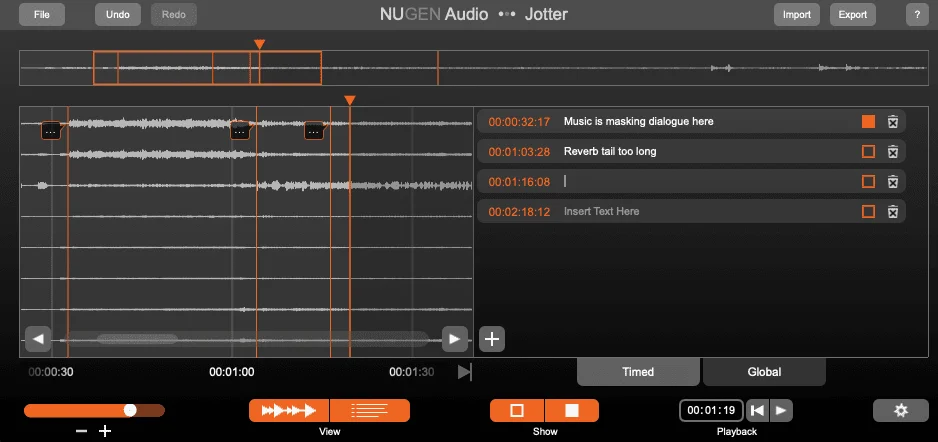 NUGEN Audio Jotter 笔记与评论实用插件