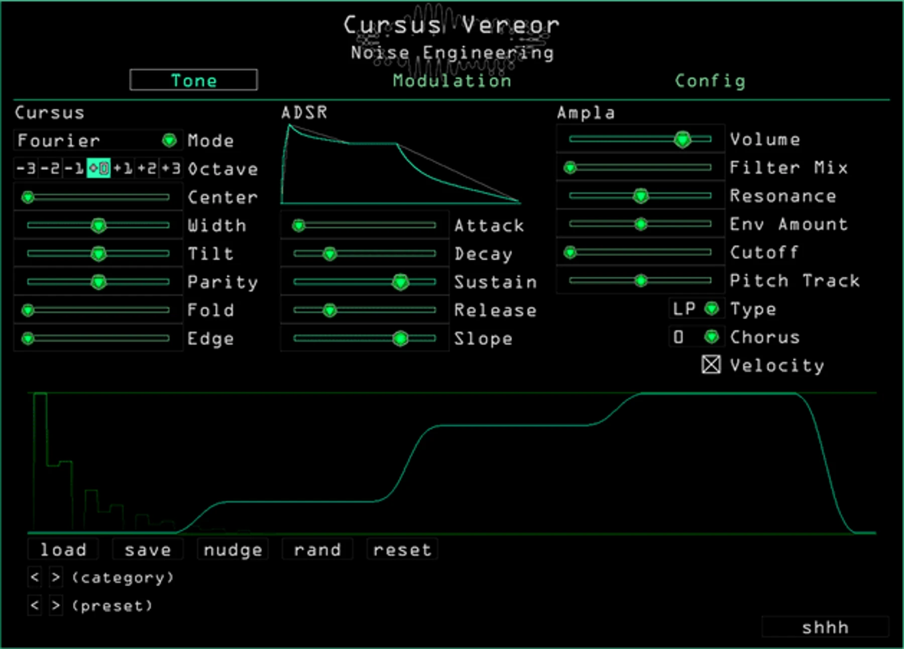 Noise Engineering Cursus Vereor 波形合成器插件