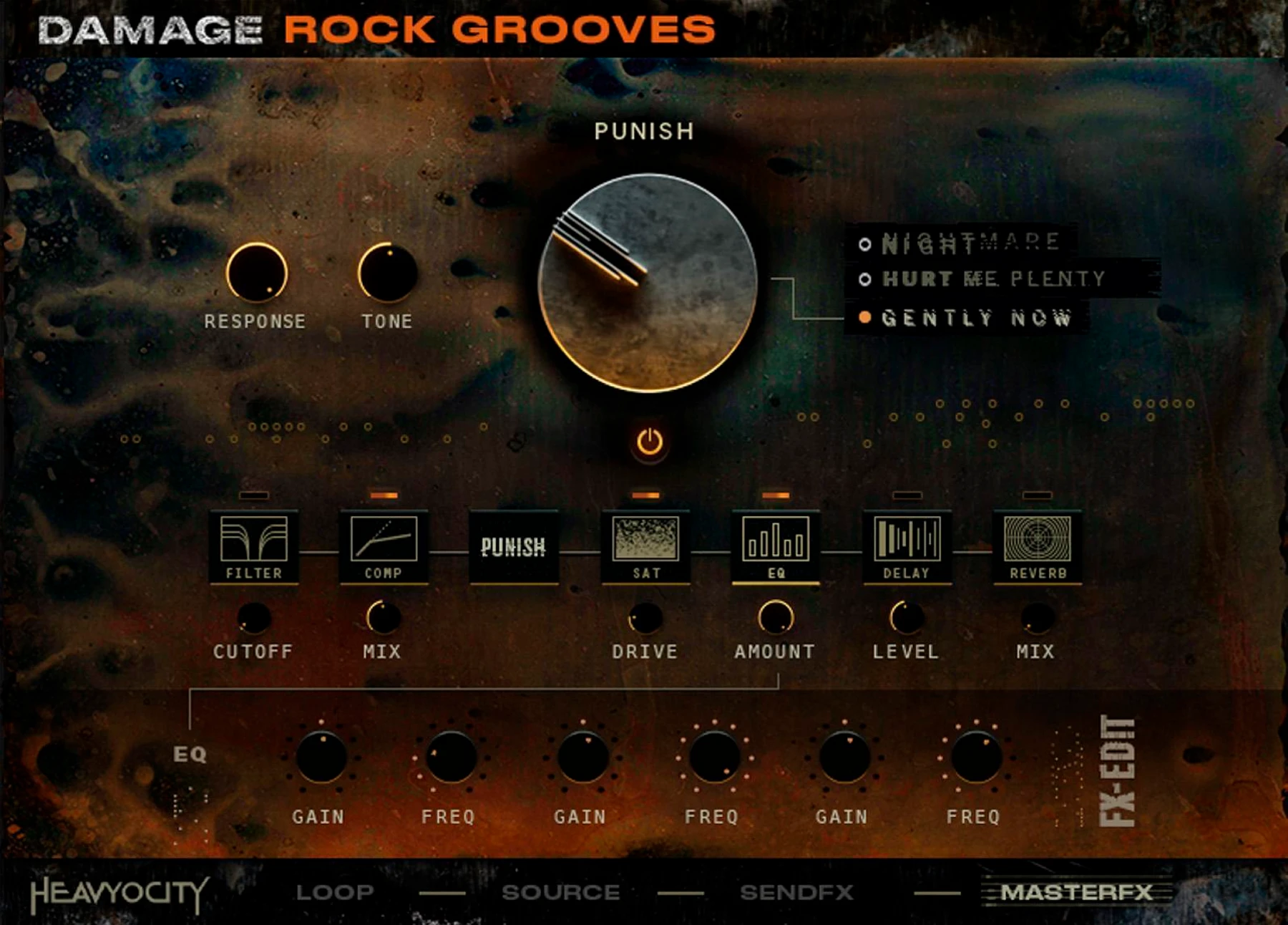 Heavyocity Damage Rock Grooves 虚拟乐器