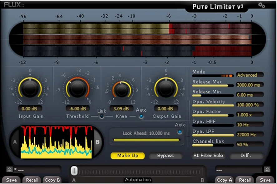 Flux Pure Limiter V3 限幅器插件
