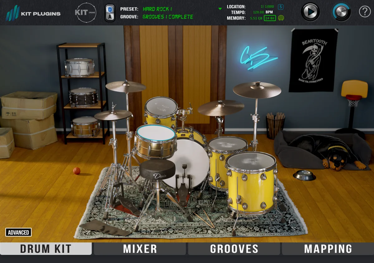KIT Plugins KIT Drums - Connor Denis 鼓组插件