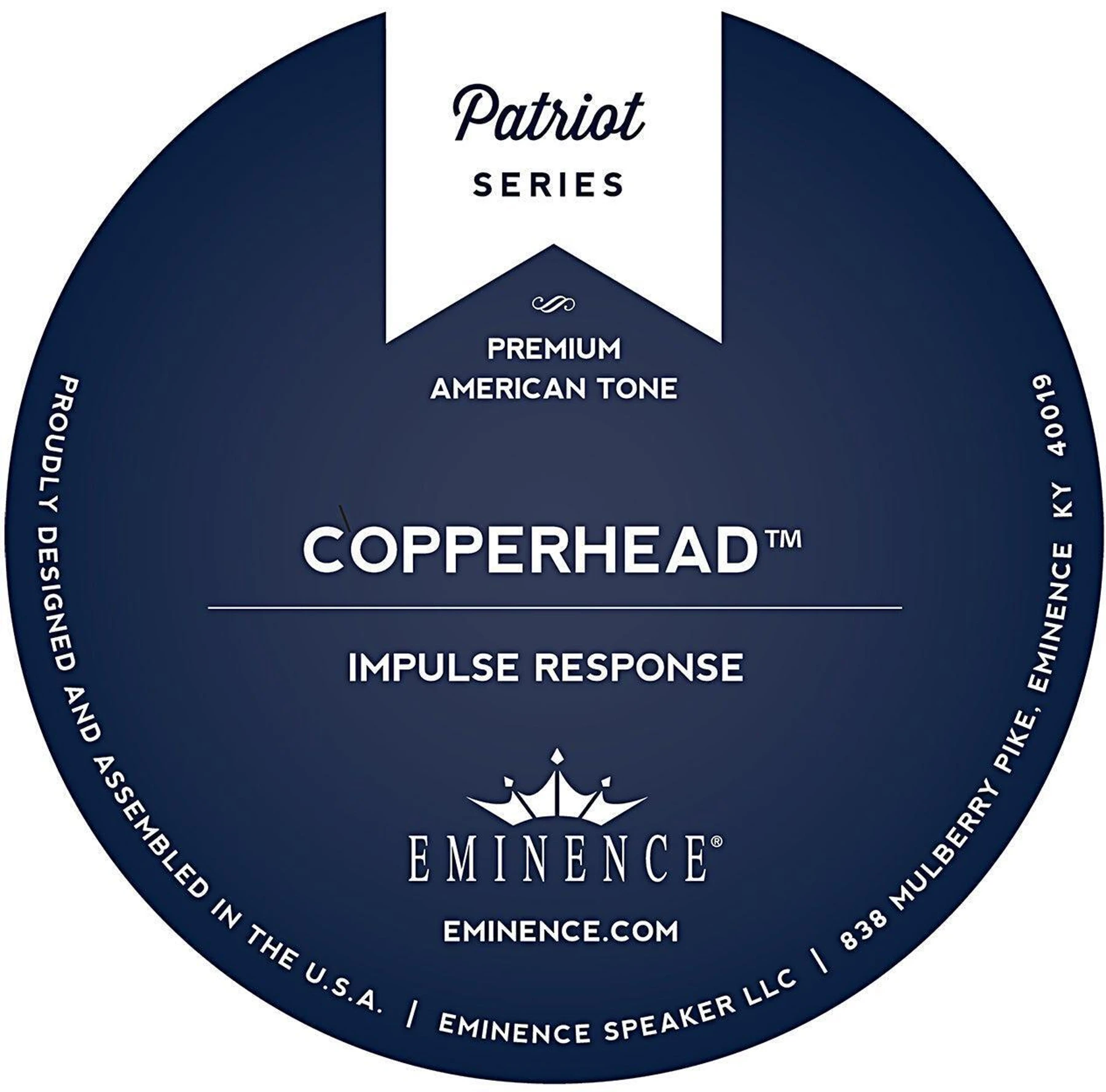 Eminence Copperhead 扬声器脉冲响应