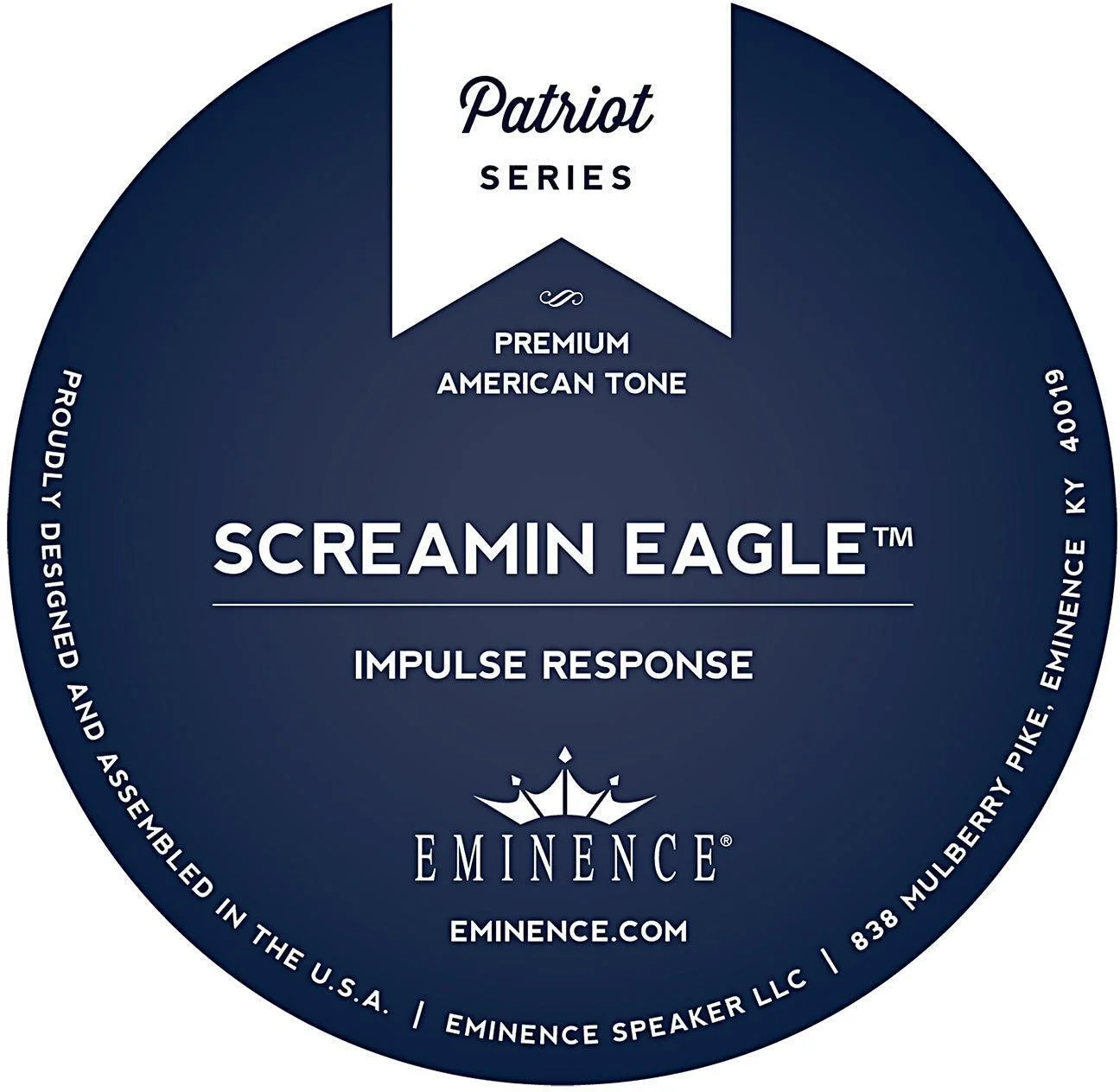 Eminence Screamin Eagle 扬声器脉冲响应