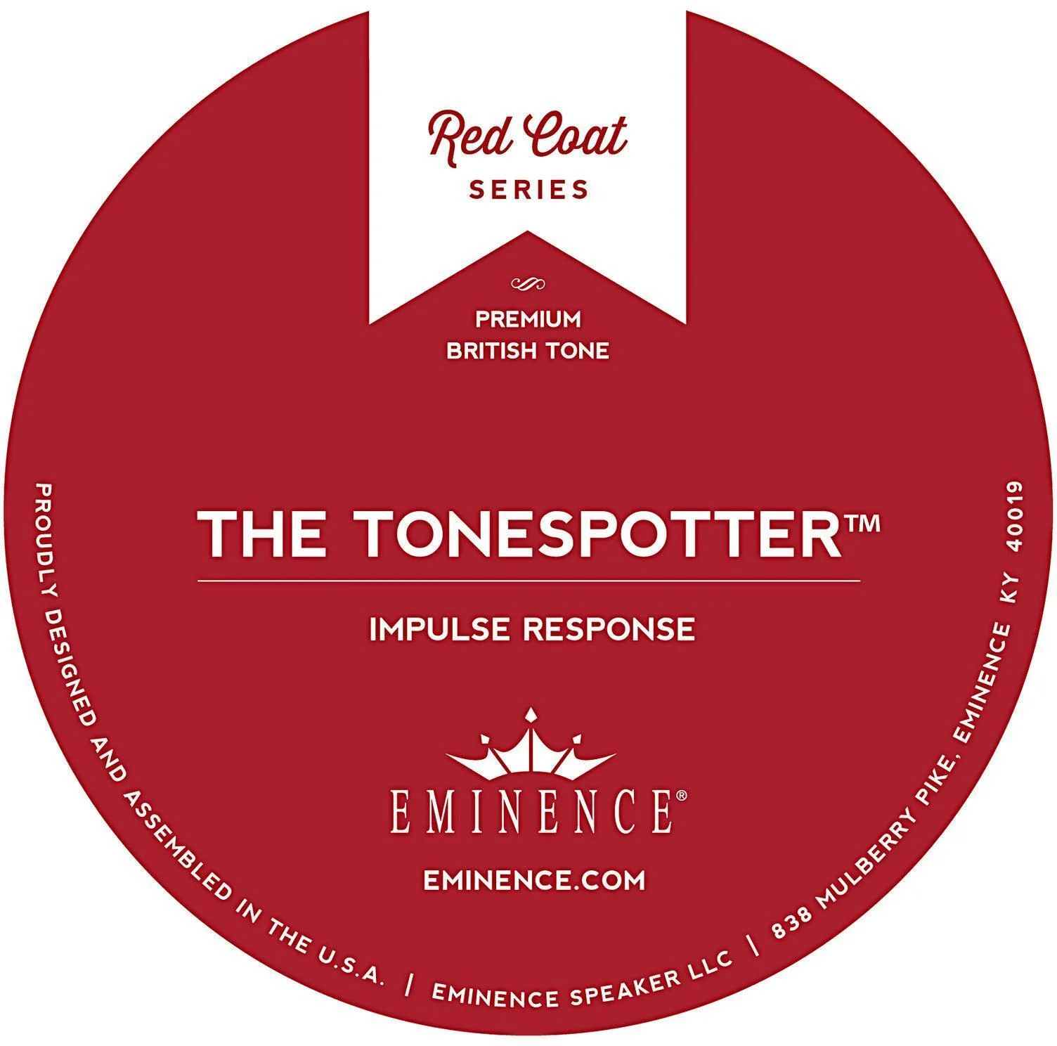 Eminence The Tonespotter 扬声器脉冲响应