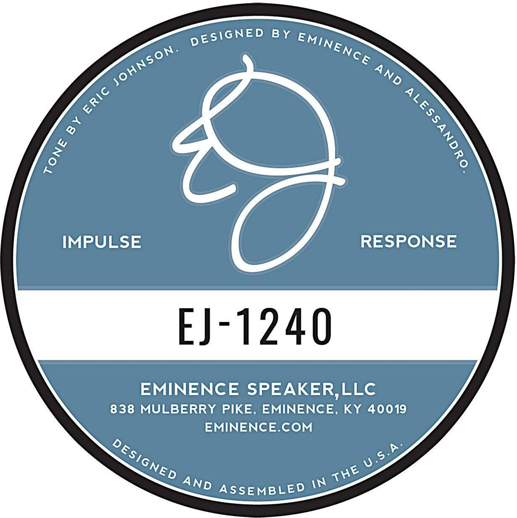 Eminence EJ-1240 Eric Johnson 签名款扬声器脉冲响应