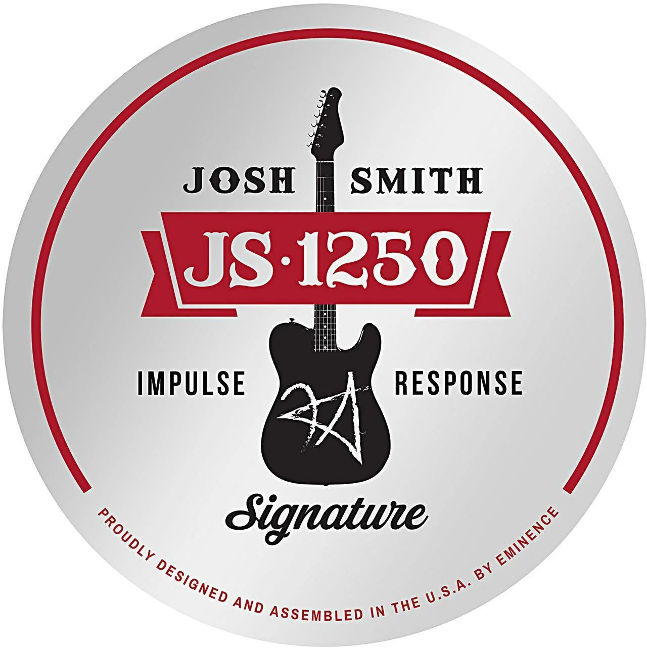 Eminence JS-1250 Josh Smith 签名款扬声器脉冲响应