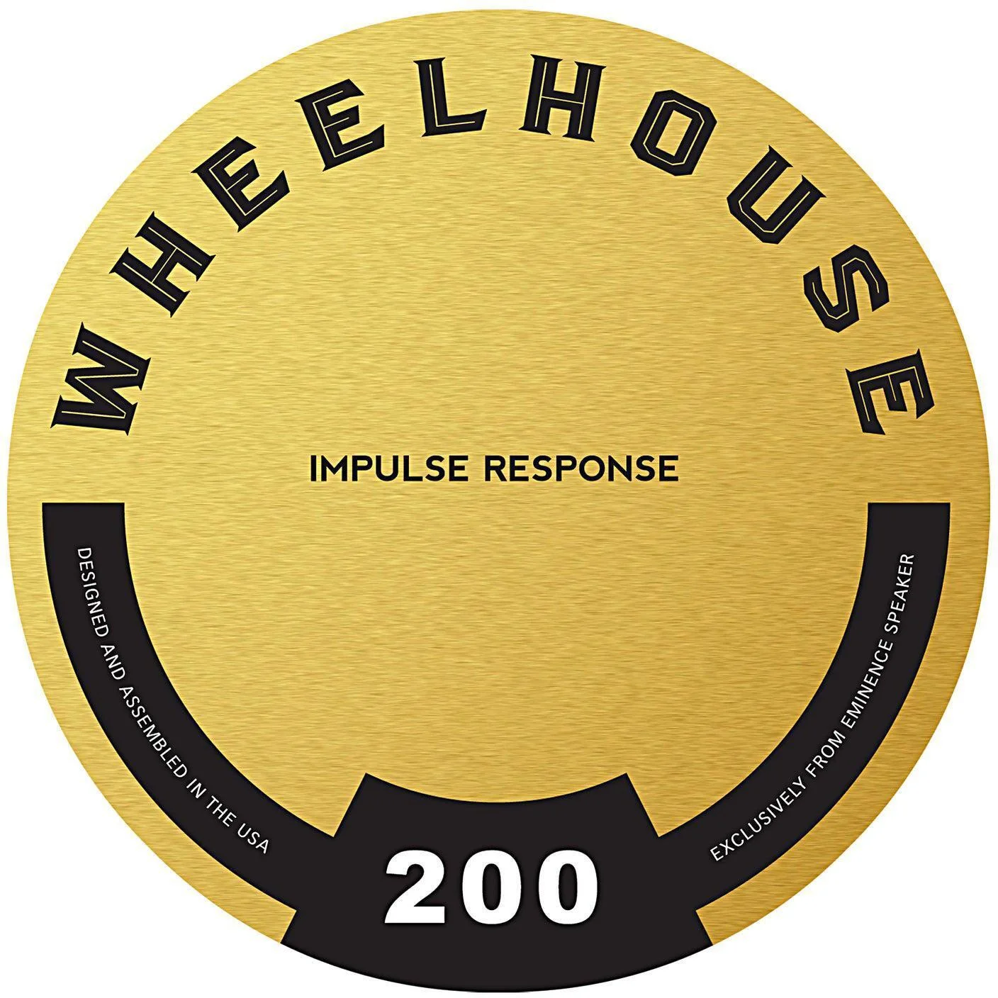 Eminence Wheelhouse 200 扬声器脉冲响应