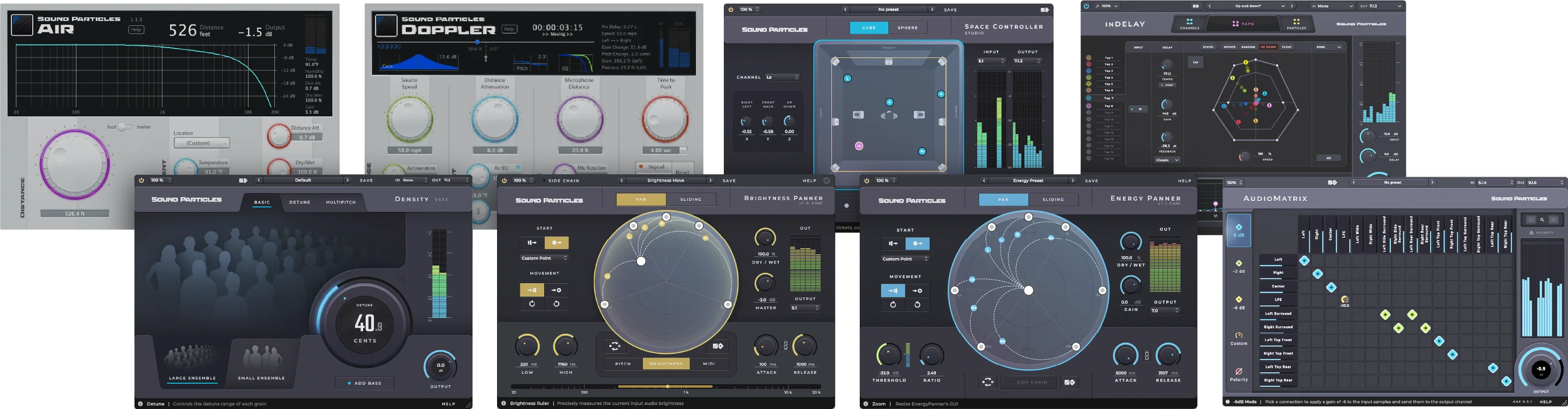 Sound Particles 8FX 插件套装
