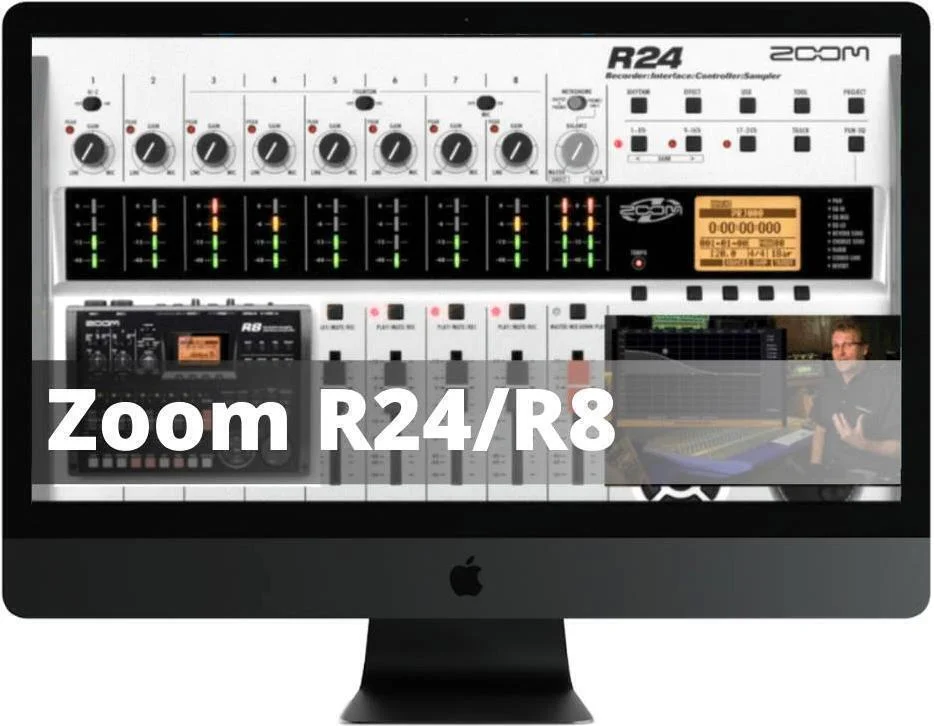 ProAudioEXP Zoom R24 和 R8 视频培训课程