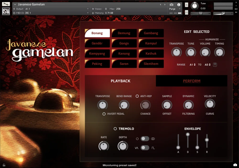 Impact Soundworks 爪哇甘美兰 Kontakt 乐器