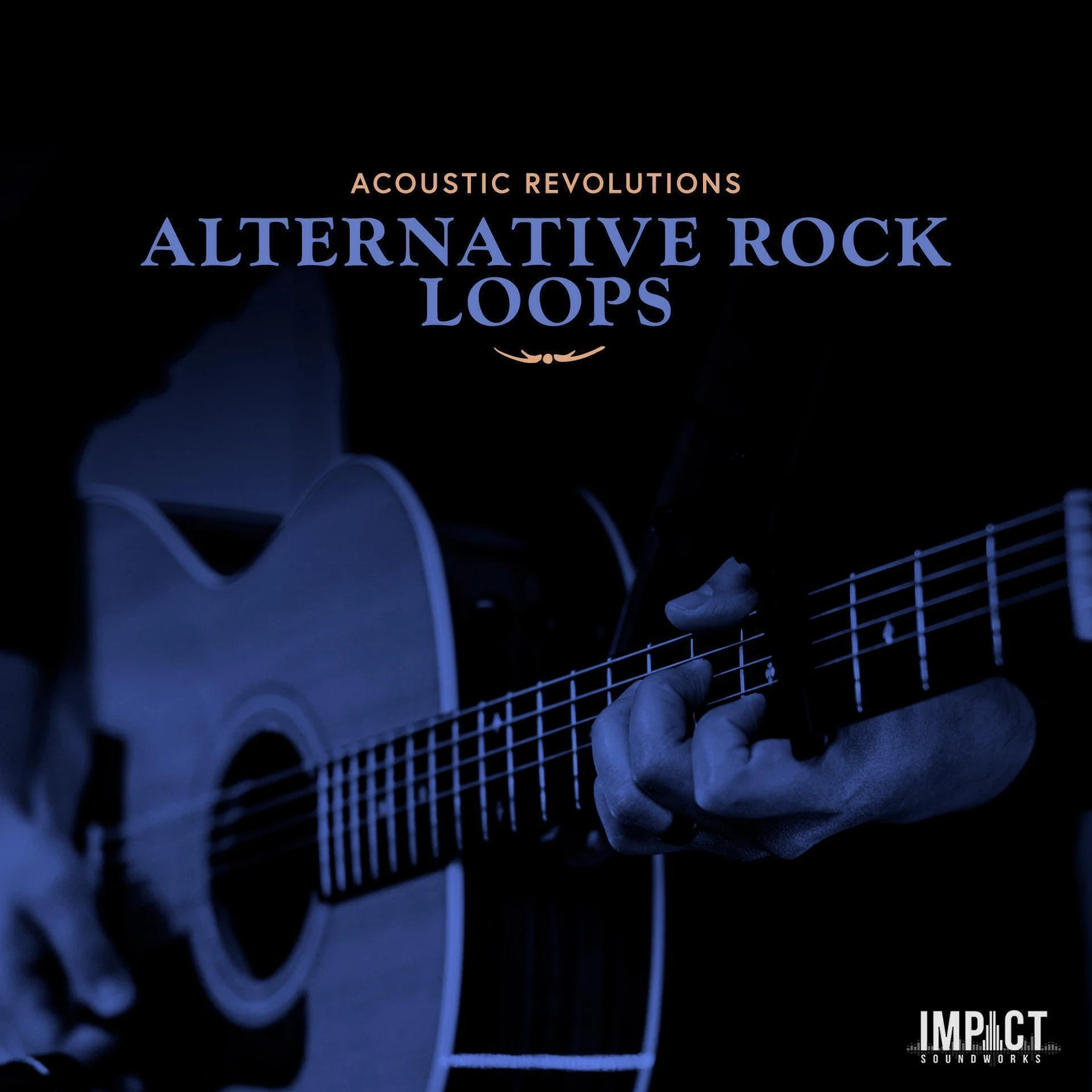 Impact Soundworks Acoustic Revolutions：另类摇滚循环原声吉他 Loop 素材库