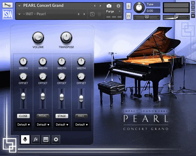 Impact Soundworks Pearl Concert Grand 虚拟乐器