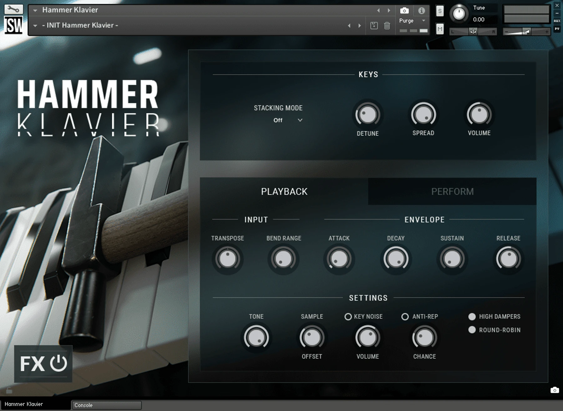 Impact Soundworks Hammer Klavier 预制钢琴虚拟乐器