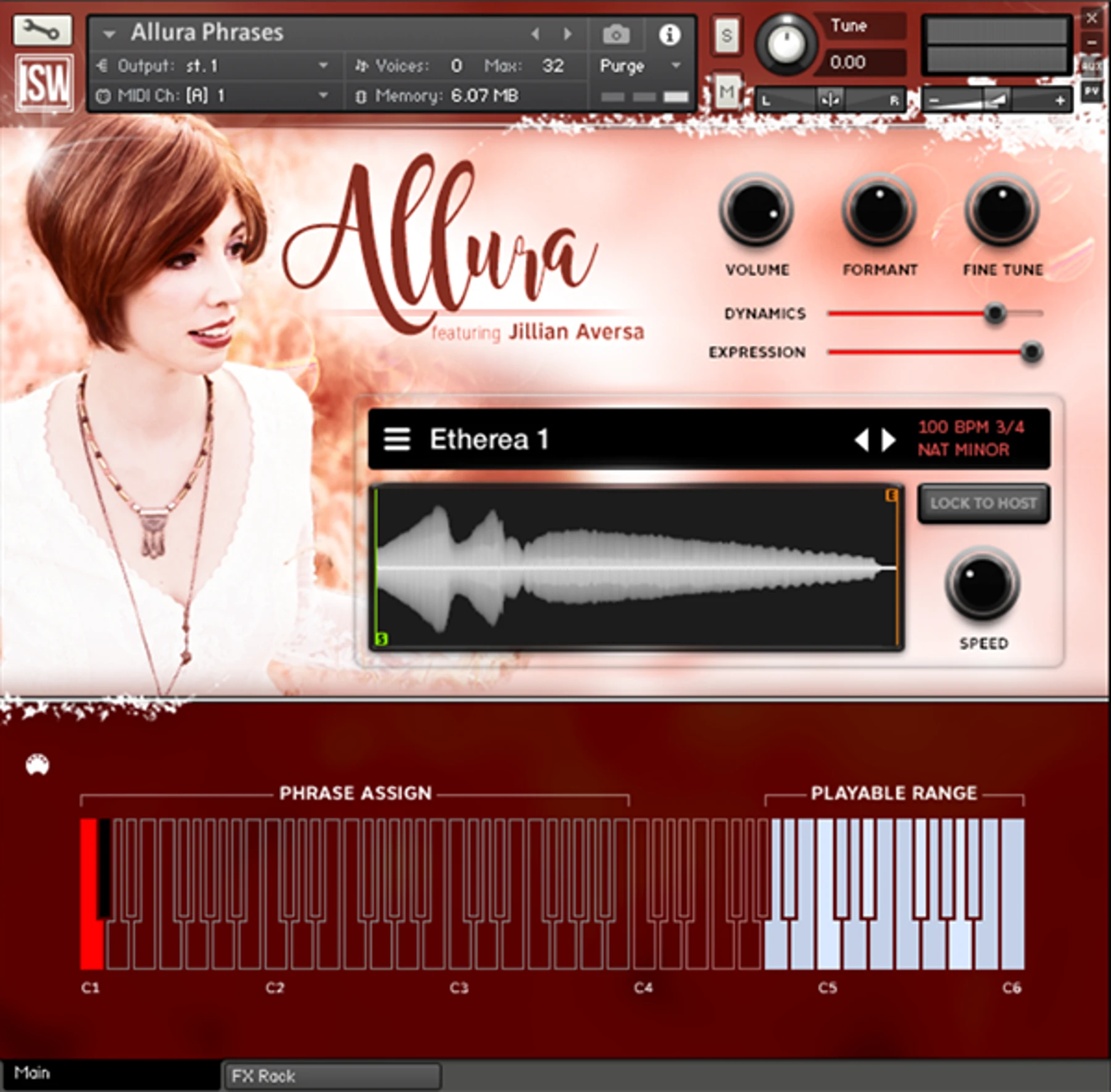 Impact Soundworks Allura 第1卷人声乐句 Kontakt 乐器