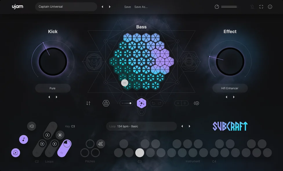 UJAM Subcraft 次低音虚拟乐器