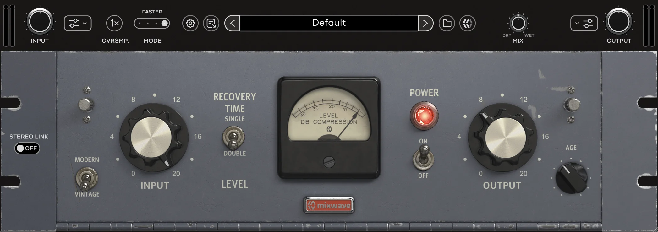 MixWave Level Tube Compressor 电平管压缩器插件