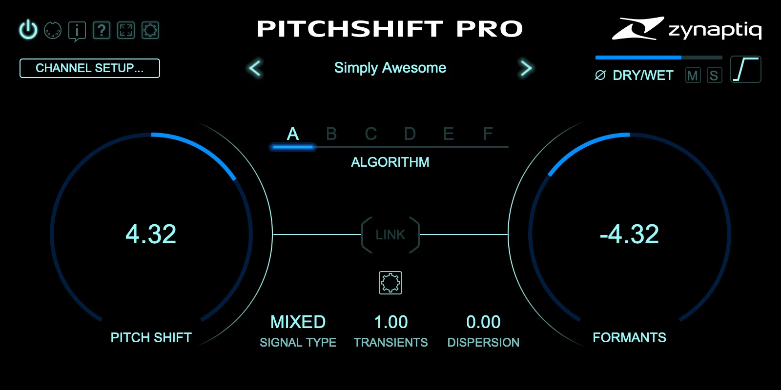 Zynaptiq Pitchshift Pro 音高处理器插件