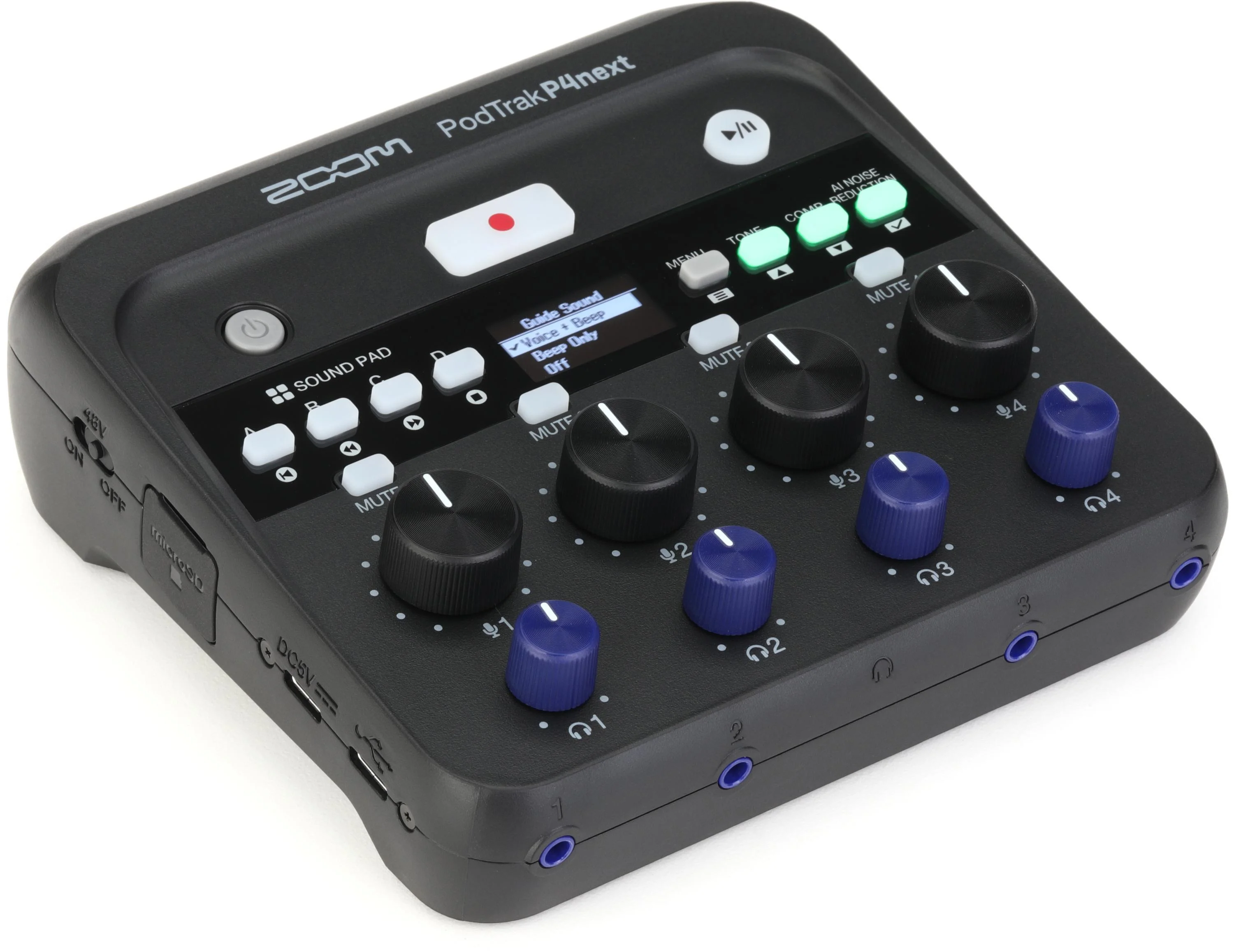 Zoom PodTrak P4next 音频接口