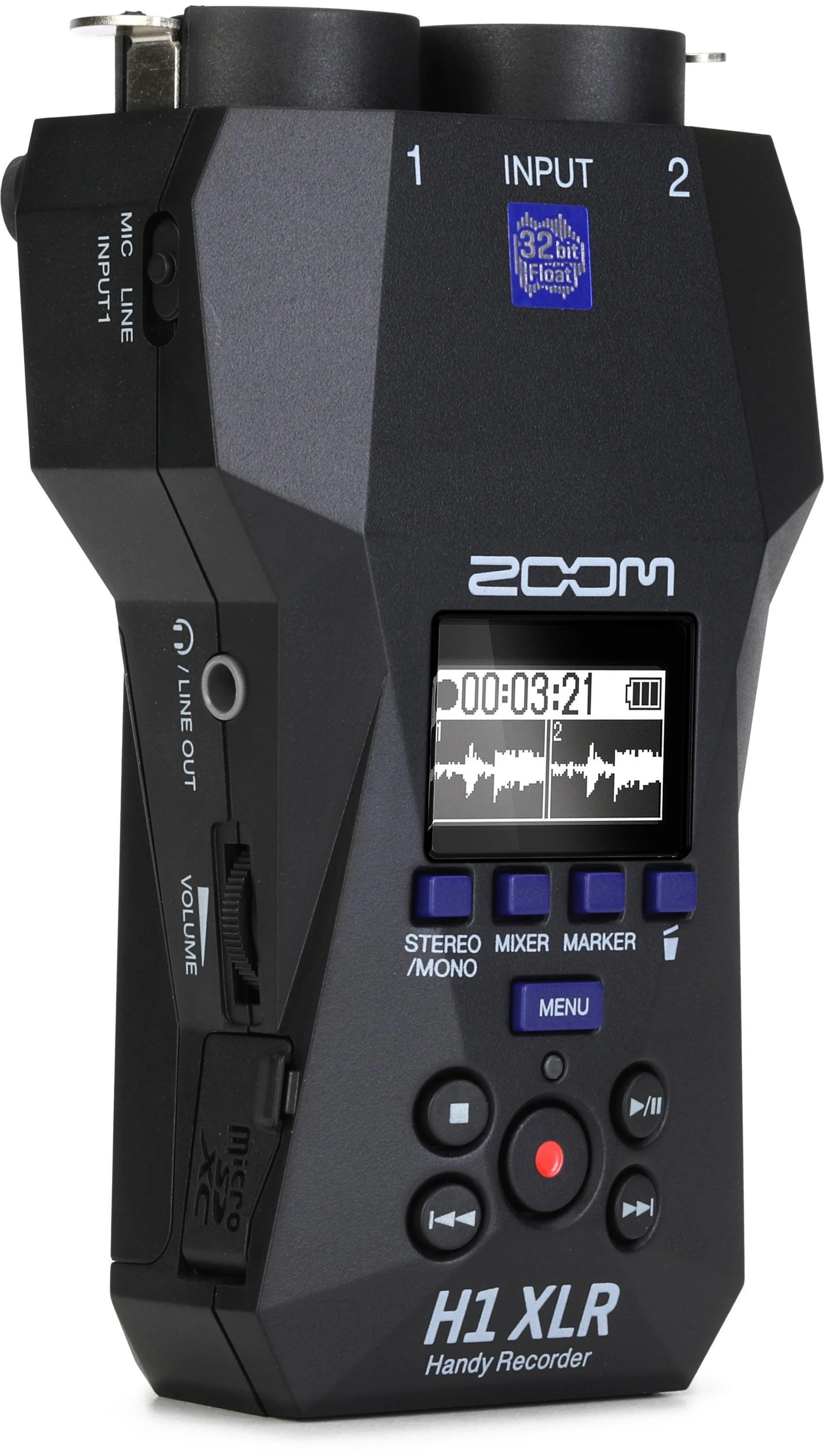 Zoom H1 XLR 便携式录音机