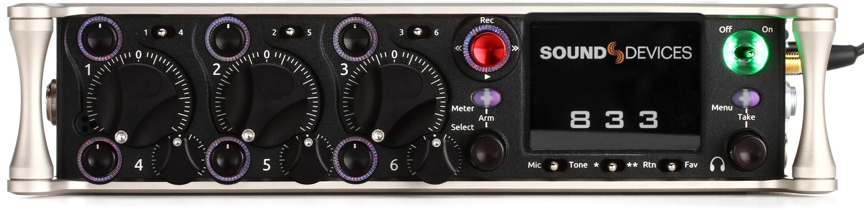 Sound Devices 833 8通道现场调音台（含12轨录音功能）