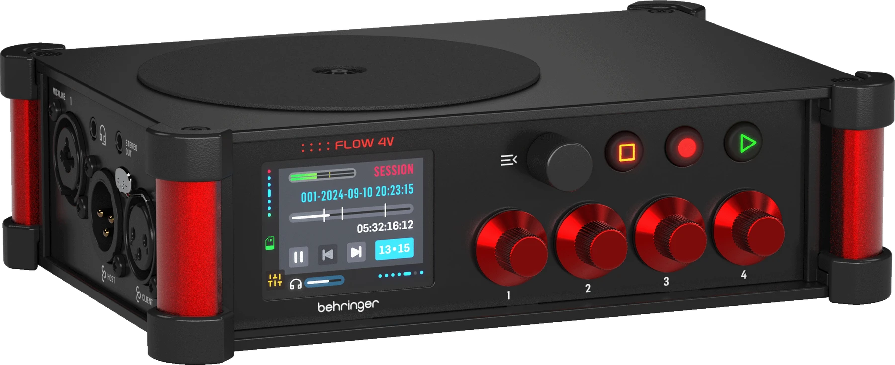 Behringer Flow 4V 现场录音机