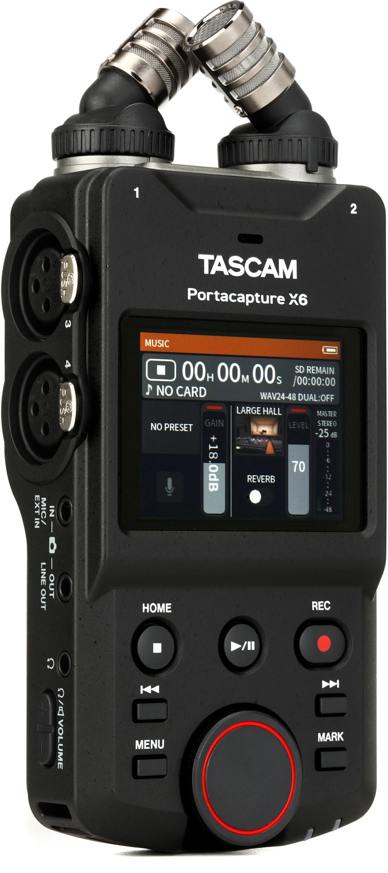TASCAM Portacapture X6 32位6通道多轨现场录音机