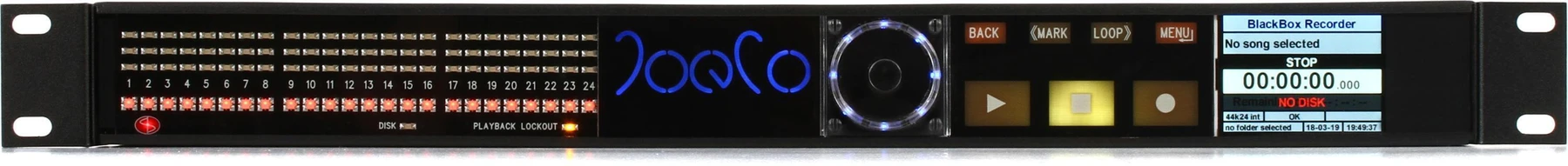 JoeCo BlackBox BBR1-B 24轨录音机（含平衡模拟输入/输出）
