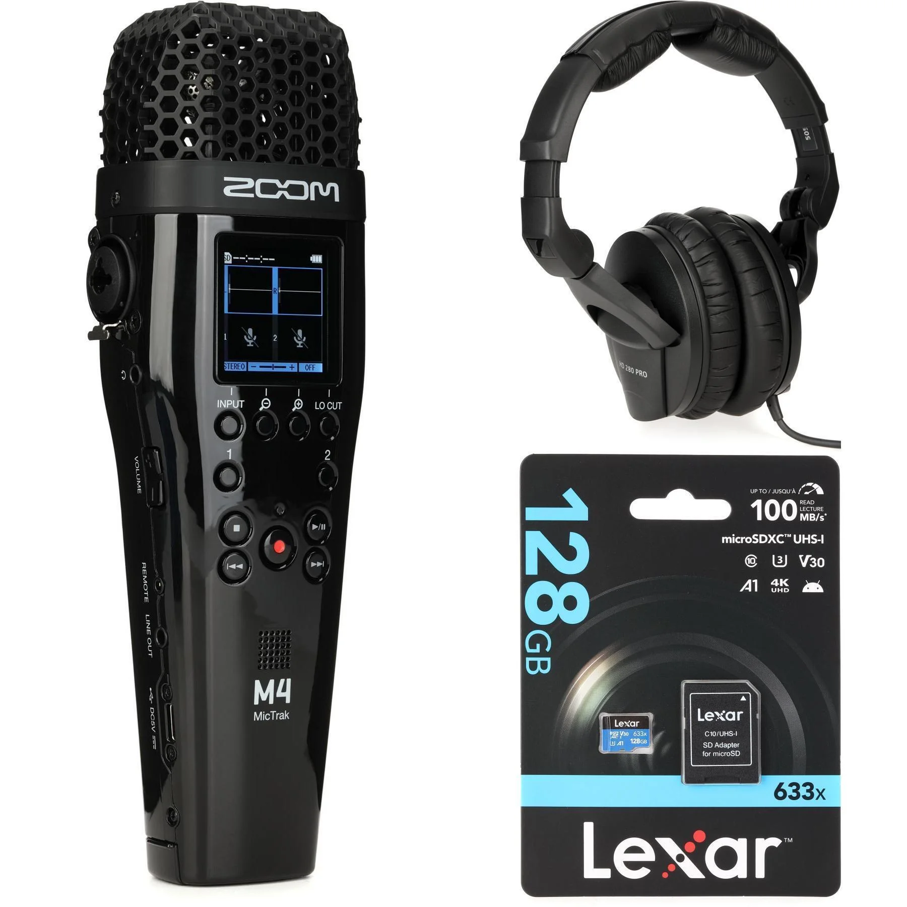 Zoom M4 MicTrak 4通道便携式录音套装