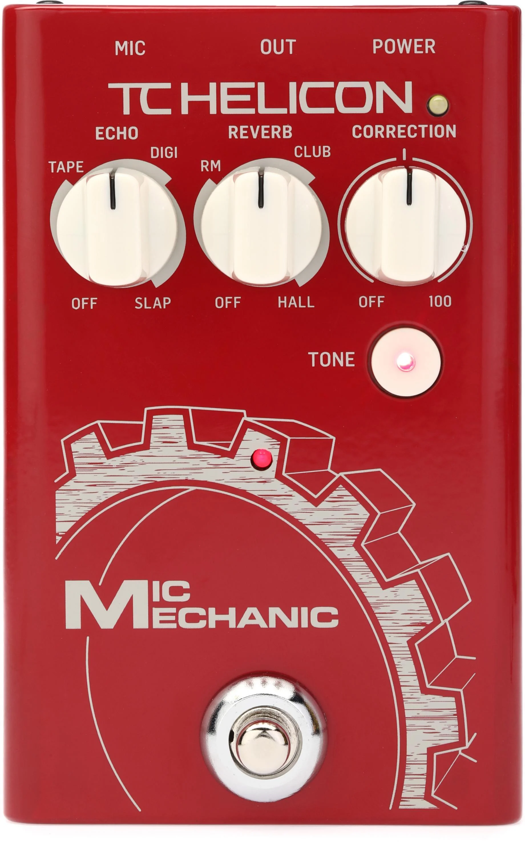 TC-Helicon Mic Mechanic 2 人声效果器踏板
