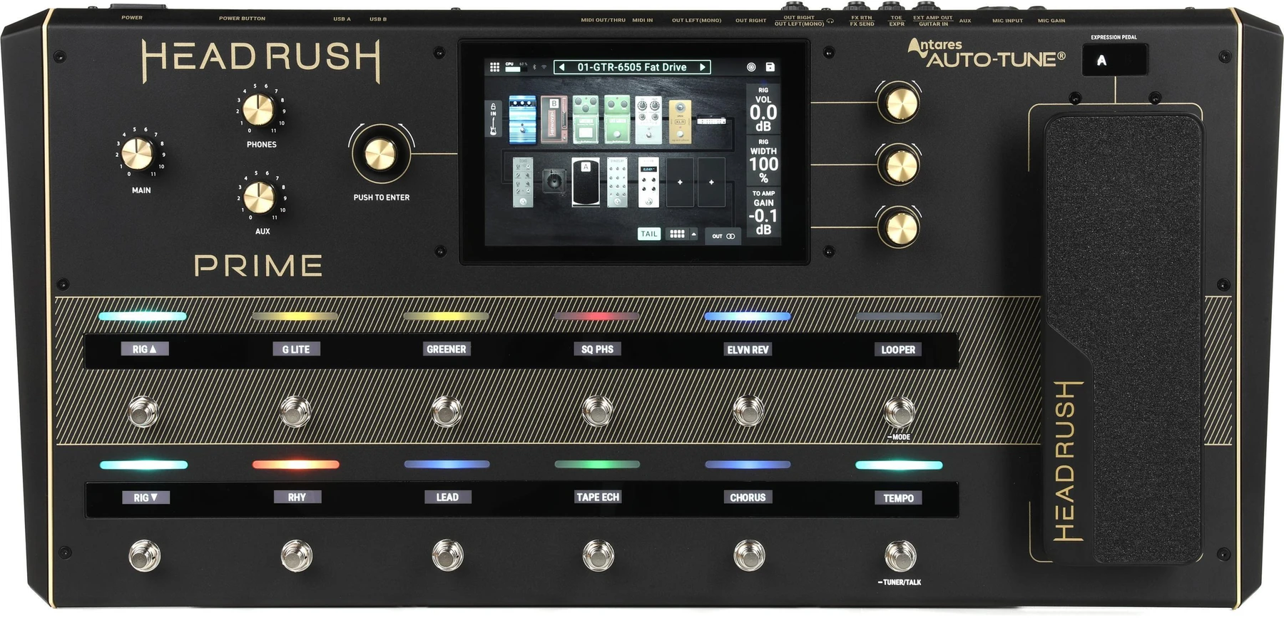 Headrush Prime 吉他综合效果器/音箱模拟/人声处理器